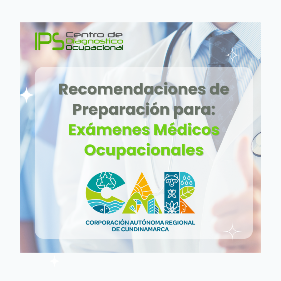 Recomendaciones Para Evaluaciones Medicas Ocupacionales CAR